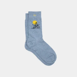 BILLYBELT Chaussettes en coton peigné A motifs - Surf>Homme Chaussettes Fantaisie