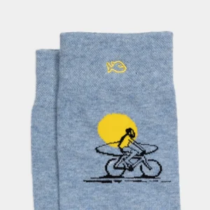 BILLYBELT Chaussettes en coton peigné A motifs - Surf>Homme Chaussettes Fantaisie