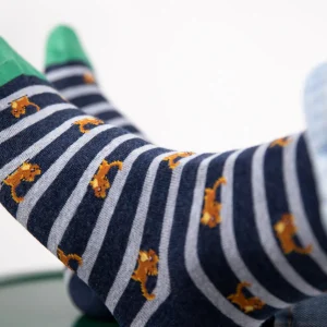 BILLYBELT Chaussettes en coton peigné Animaux ->Homme Chaussettes Fantaisie