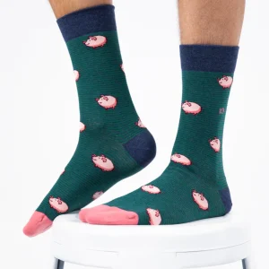 BILLYBELT Chaussettes en coton peigné Animaux ->Homme Chaussettes Fantaisie