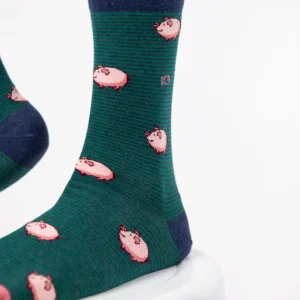 BILLYBELT Chaussettes en coton peigné Animaux ->Homme Chaussettes Fantaisie