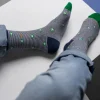 BILLYBELT Chaussettes en coton peigné Animaux - Grenouille>Homme Chaussettes Fantaisie