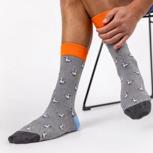 BILLYBELT Chaussettes en coton peigné Animaux ->Homme Chaussettes Fantaisie