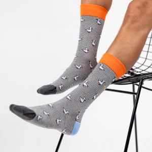 BILLYBELT Chaussettes en coton peigné Animaux ->Homme Chaussettes Fantaisie