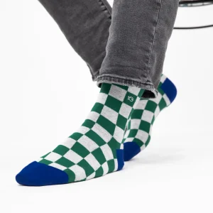 BILLYBELT Chaussettes en coton peigné Carreaux ->Homme Chaussettes Fantaisie