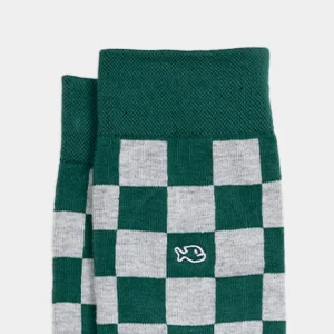 BILLYBELT Chaussettes en coton peigné Carreaux ->Homme Chaussettes Fantaisie