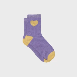 BILLYBELT Chaussettes en coton peigné Coeur ->Femme Chaussettes Fantaisie