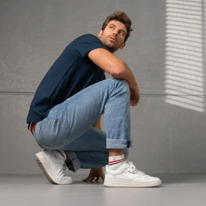 BILLYBELT Chaussettes en coton peigné Mi-hautes ->Homme Chaussettes Basses