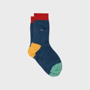 BILLYBELT Chaussettes en coton peigné Rayées - Elémentaire>Homme Chaussettes Fantaisie