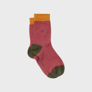 BILLYBELT Chaussettes en coton peigné Rayées - Kilimandjaro>Homme Chaussettes Fantaisie