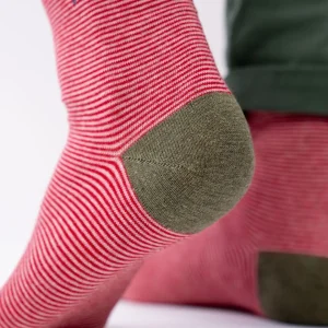 BILLYBELT Chaussettes en coton peigné Rayées - Kilimandjaro>Homme Chaussettes Fantaisie
