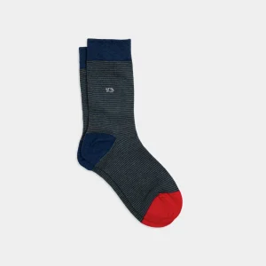 BILLYBELT Chaussettes en coton peigné Rayées - Élégante>Homme Chaussettes Fantaisie