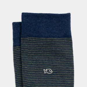 BILLYBELT Chaussettes en coton peigné Rayées - Élégante>Homme Chaussettes Fantaisie