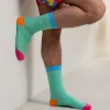 BILLYBELT Chaussettes en coton peigné Rayées - Tutti frutti>Homme Chaussettes Fantaisie