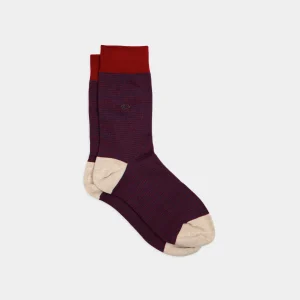 BILLYBELT Chaussettes en coton peigné Rayées - Urbaine>Homme Chaussettes Fantaisie