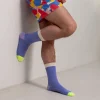 BILLYBELT Chaussettes en coton peigné Rayées - Vibrante>Homme Chaussettes Fantaisie