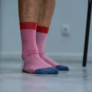 BILLYBELT Chaussettes en coton peigné Rayées - Waldo>Homme Chaussettes Fantaisie
