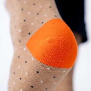 BILLYBELT Chaussettes en coton peigné Square - Gingembre>Homme Chaussettes Fantaisie