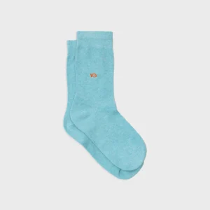 BILLYBELT Chaussettes en coton peigné Unies - Azurin>Homme Chaussettes Unies