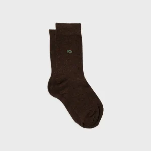 BILLYBELT Chaussettes en coton peigné Unies - Châtaigne>Homme Chaussettes Unies
