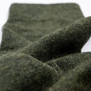 BILLYBELT Chaussettes en coton peigné Unies - Kaki foncé chiné>Homme Chaussettes Unies