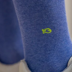 BILLYBELT Chaussettes en coton peigné Unies - Lavande>Homme Chaussettes Unies