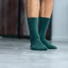BILLYBELT Chaussettes en coton peigné Unies - Vert anglais>Homme Chaussettes Unies