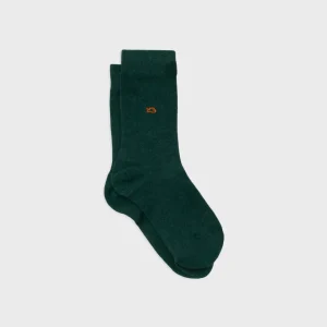 BILLYBELT Chaussettes en coton peigné Unies - Vert anglais>Homme Chaussettes Unies