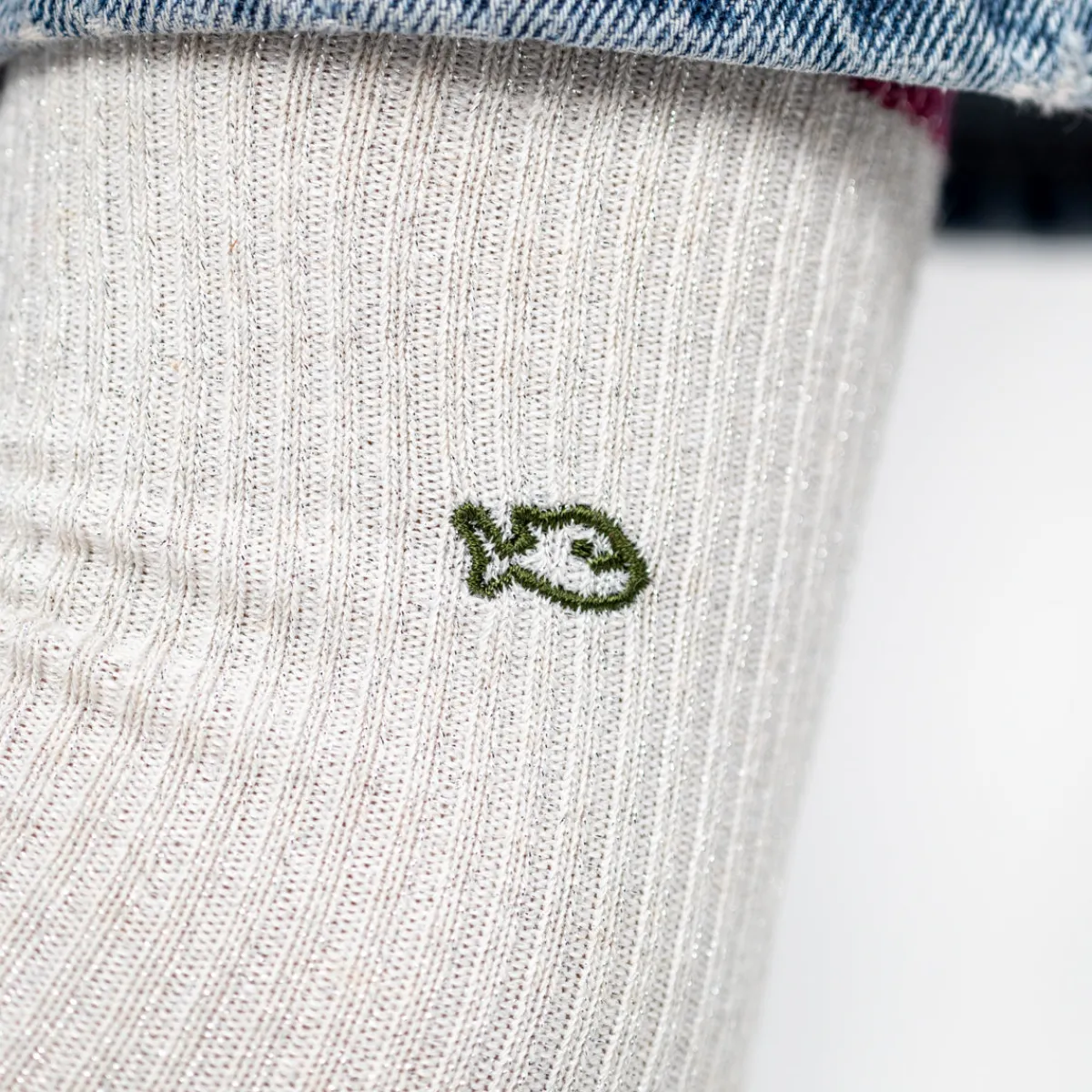 BILLYBELT Chaussettes en coton peigné Vintage - Blanc>Femme Chaussettes Fantaisie