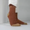 BILLYBELT Chaussettes en coton peigné Vintage - Copper>Femme Chaussettes Fantaisie