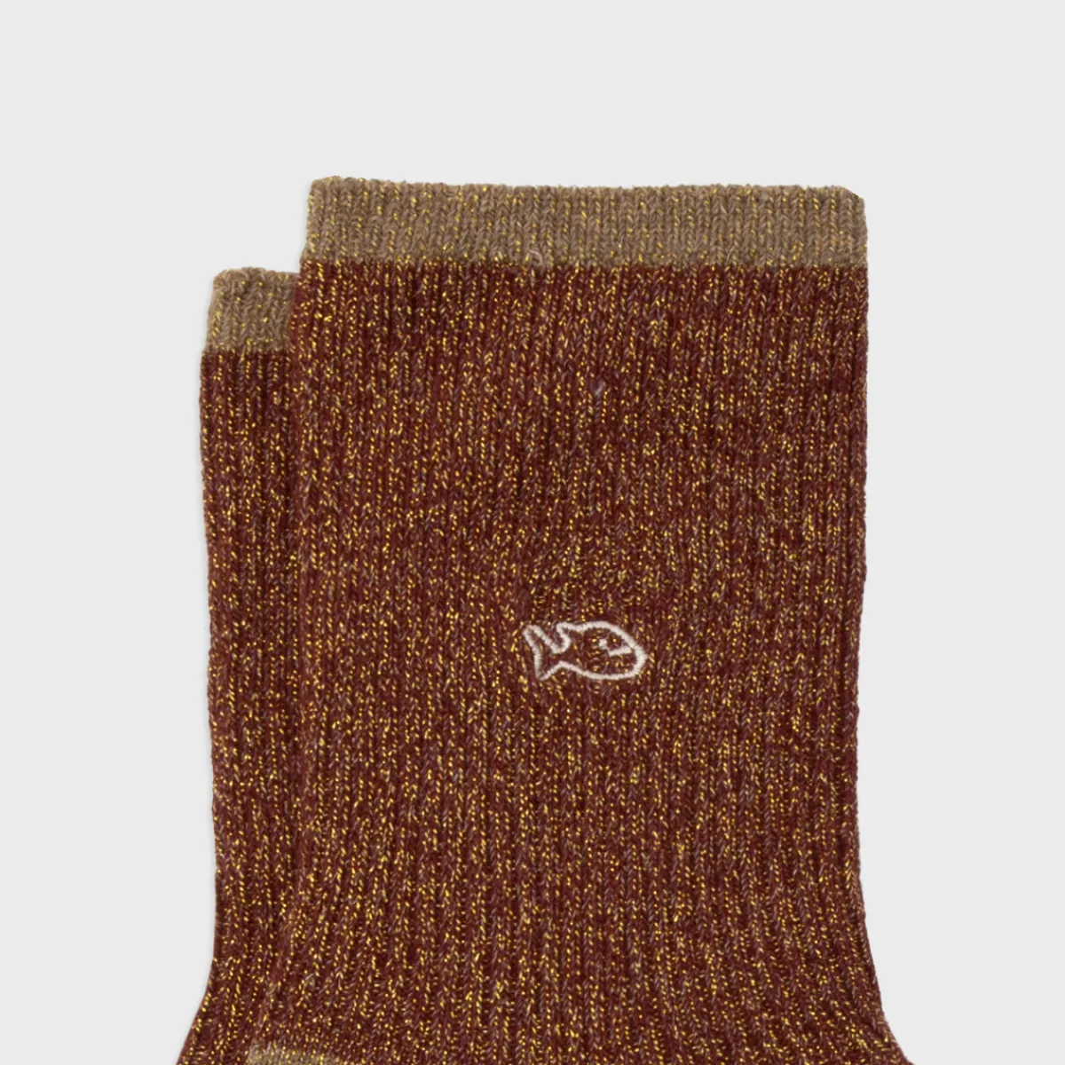 BILLYBELT Chaussettes en coton peigné Vintage - Copper>Femme Chaussettes Fantaisie