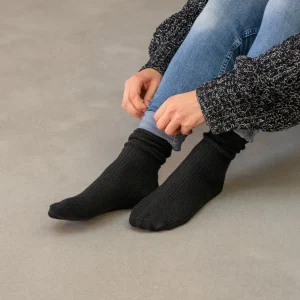 BILLYBELT Chaussettes en laine avec angora>Femme Chaussettes Chaudes | Chaussettes Unies