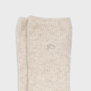 BILLYBELT Chaussettes en laine avec angora>Femme Chaussettes Chaudes | Chaussettes Unies
