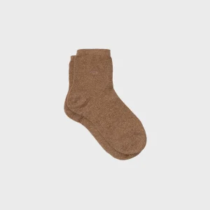 BILLYBELT Chaussettes pailletées en coton peigné Unies - Cuivre>Femme Chaussettes Unies