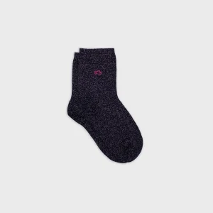 BILLYBELT Chaussettes pailletées en coton peigné Unies - Marine>Femme Chaussettes Unies