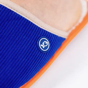 BILLYBELT Chaussons en velours côtelé Bleu électrique> Chaussons