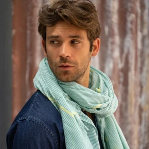 BILLYBELT Foulard 100% coton biologique French Riviera>Homme Pour Homme