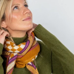BILLYBELT Foulard 100% laine>Femme Pour Femme