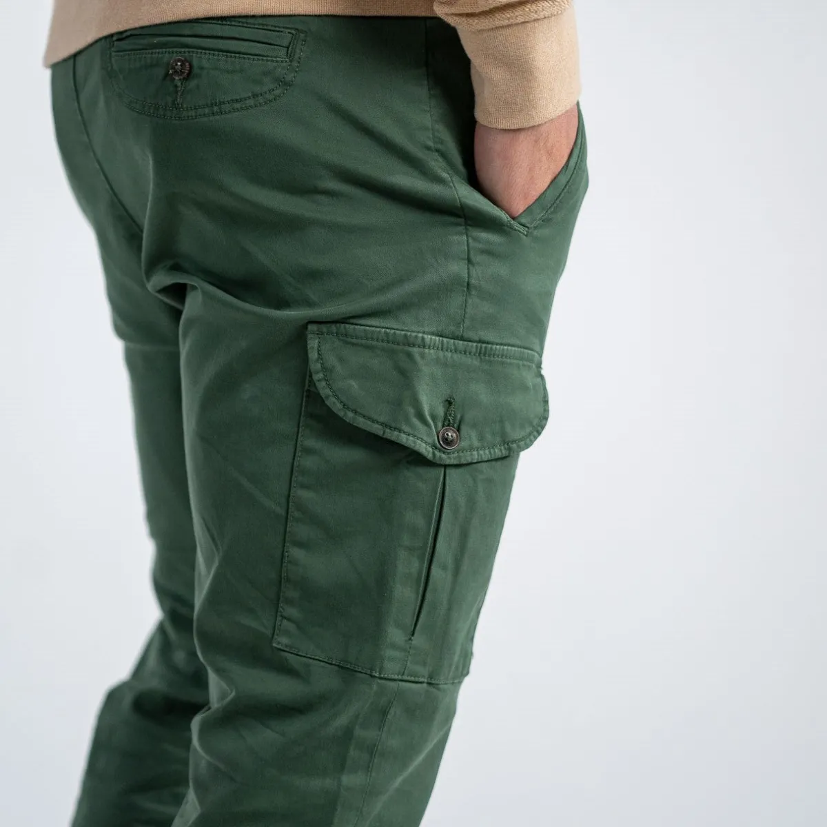 pantalon_cargo_vert_fonc_2.webp BILLYBELT Pantalon cargo> Cargos