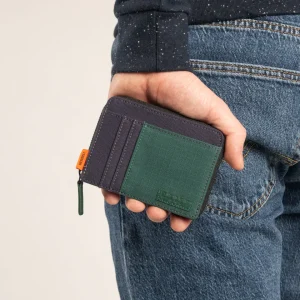 BILLYBELT Portefeuille Marine et vert> Portefeuilles