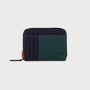 BILLYBELT Portefeuille Marine et vert> Portefeuilles