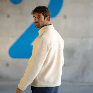 BILLYBELT Pull sherpa col zippé>Homme Vestes Et Pulls En Sherpa Homme