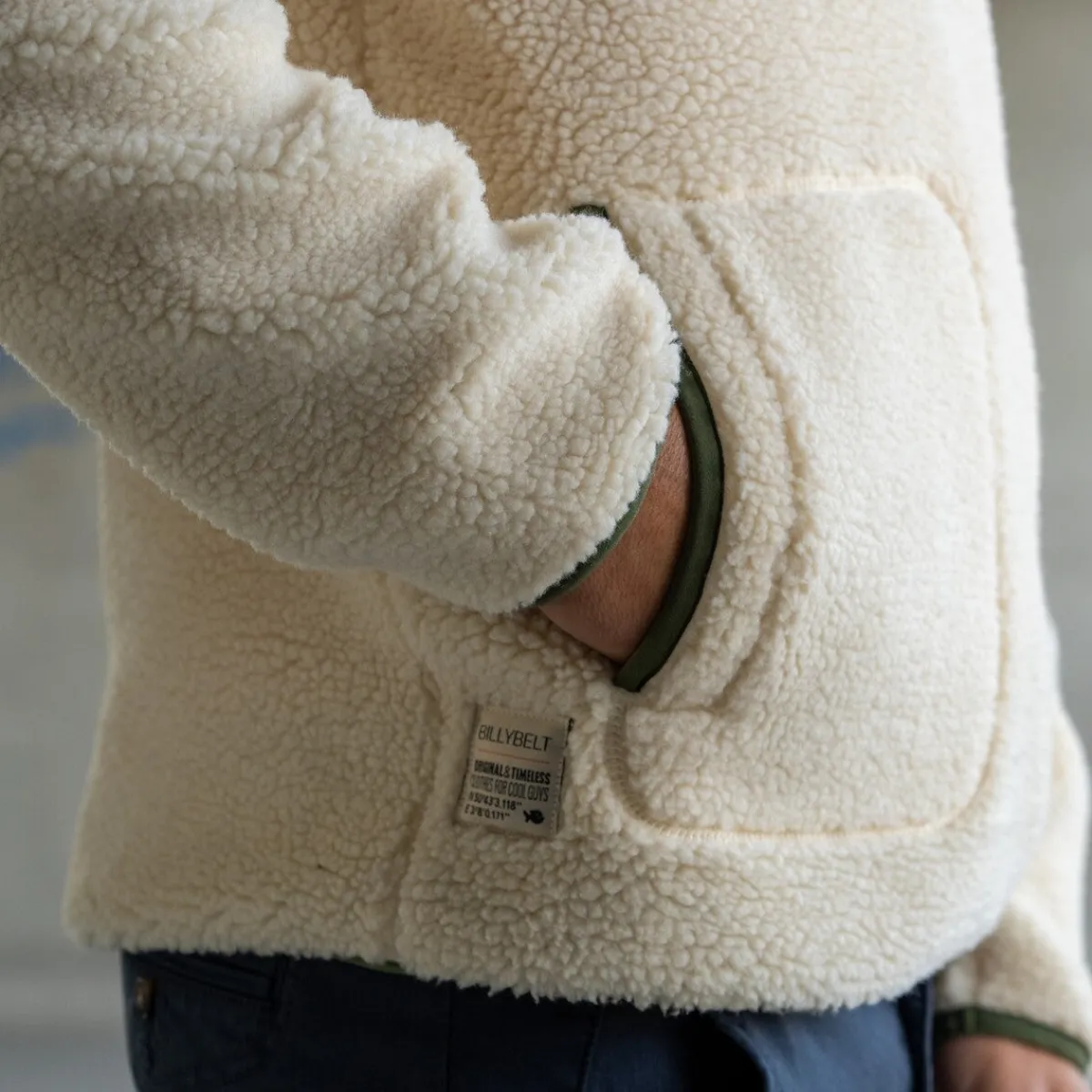 pull_sherpa_col_zipp_ivoire_4.webp BILLYBELT Pull sherpa col zippé>Homme Vestes Et Pulls En Sherpa Homme