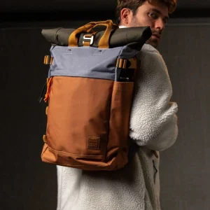 BILLYBELT Sac à dos 100% polyester recyclé Roll-top - Baroudeur> Sacs À Dos