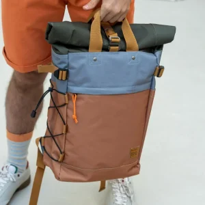 BILLYBELT Sac à dos 100% polyester recyclé Roll-top - Baroudeur> Sacs À Dos