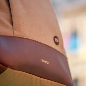 BILLYBELT Sac à dos rond en coton déperlant Kaki> Sacs À Dos