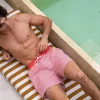 BILLYBELT Short de bain en 100% polyester recyclé Tie break> Shorts De Bain