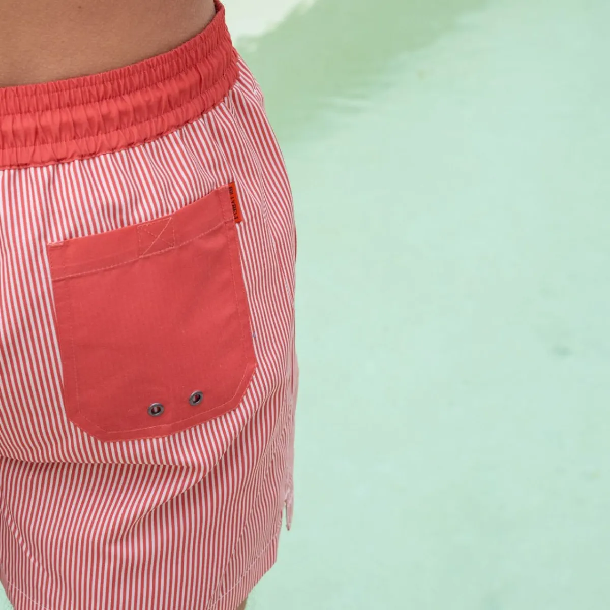 short_de_bain_en__polyester_recycl_tie_break_3.webp BILLYBELT Short de bain en 100% polyester recyclé Tie break> Shorts De Bain
