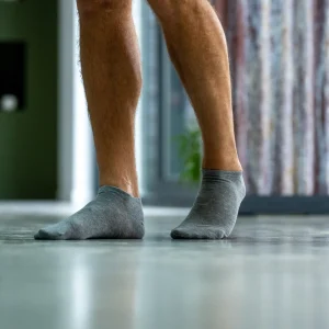 BILLYBELT Socquettes en coton peigné Unies - chiné>Homme Chaussettes Basses