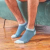 BILLYBELT Socquettes en coton peigné Rayées ->Homme Chaussettes Basses